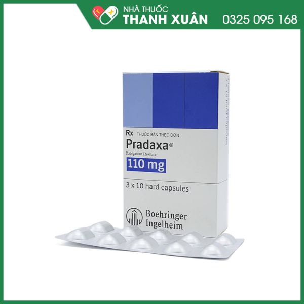 Pradaxa 110 mg trị và phòng ngừa đột quỵ